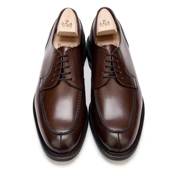 [BUNJANG] Berwick 3682 Dark Brown/Red Brown U-Tip Goodyear Welted Dainite Sole Shoes / 버윅 3682 다크브라운(레드브라운) 2회착 상태최상 255추천(6사이즈)