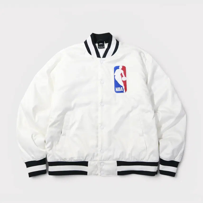 [BUNJANG] Nike SB NBA 2018 Satin Varsity Jacket XXL / [XXL] 나이키SB NBA 2018 사틴 바시티 자켓