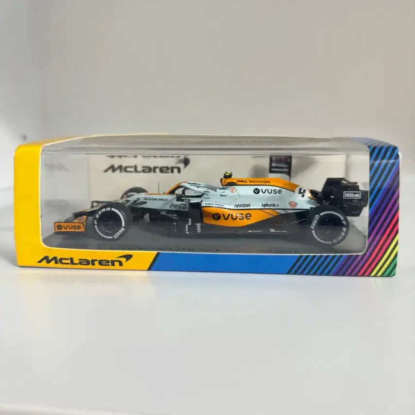 [BUNJANG] Spark 1:43 McLaren MCL35M Lando Norris Gulf livery / 스파크 1:43 F1 맥라렌 MCL35M 란도 노리스 걸프 리버리 판매합니다