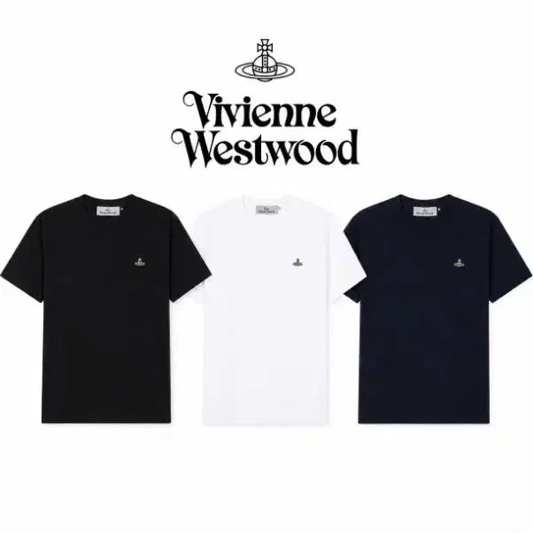 [BUNJANG] Vivienne Westwood Round Neck T-Shirt / 비비안 웨스트우드 라운드 반팔티 3G010013-J001M-GO
