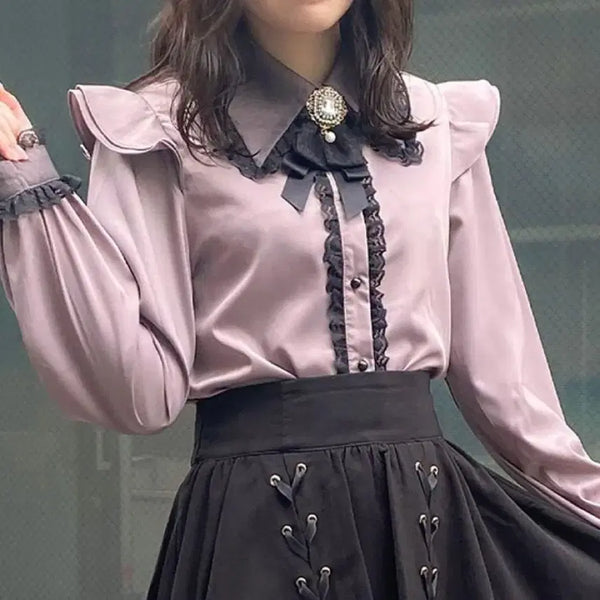 [BUNJANG] Rojita Frill Blouse / 로지타 프릴 블라우스 지뢰계양산형양지뢰rojita리즈리사스커트