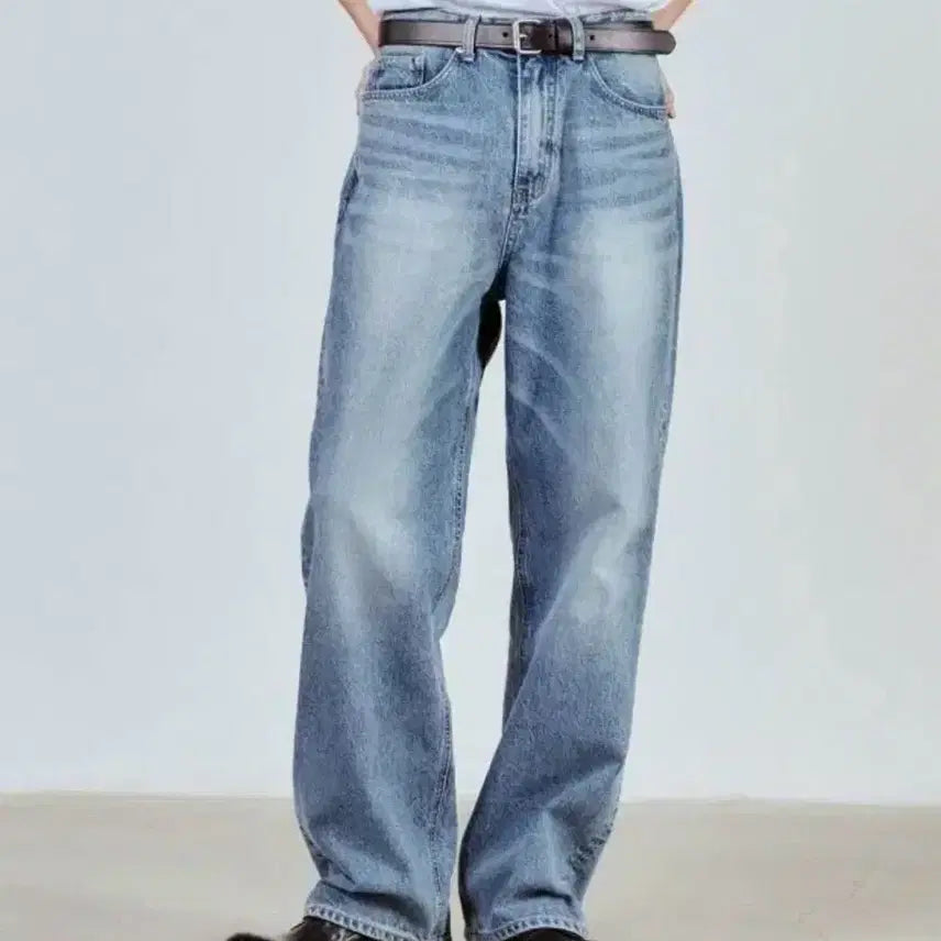 [BUNJANG] Branded 51060 Hishitomo Blizzard Jeans Extra Wide Straight / (32) 브랜디드 51060 HISHITOMO BLIZZARD JEANS
