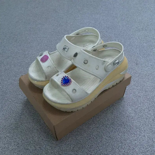 [BUNJANG] Crocs Sandals M5 W7 / M5 W7 크록스 샌들 | 0716C10