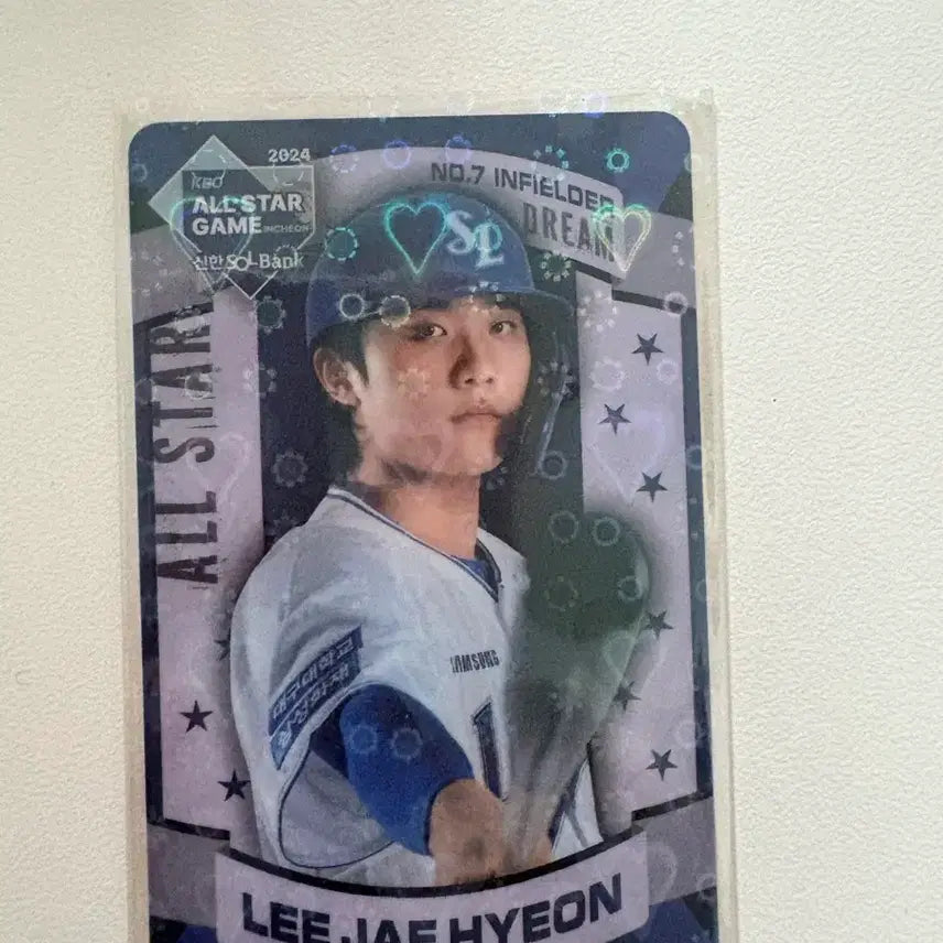[BUNJANG] Samsung Lions Lee Jae-hyeon 2024 All-Star Photocard / 삼성라이온즈 이재현 24시즌 올스타 포카 양도