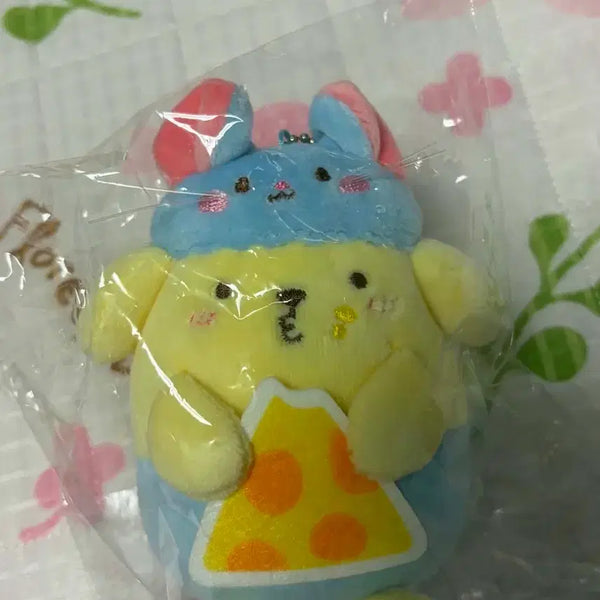 [BUNJANG] Sanrio Pompompurin Mouse Mascot Rare / 산리오 희귀 폼폼푸린 생쥐 마스코트