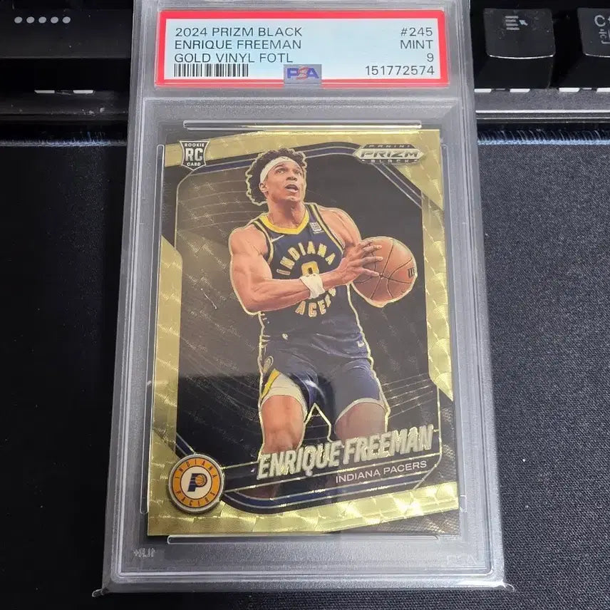 [BUNJANG] PSA 9 Endrick Premier League Gold Vinyl Rookie Card /5 / PSA 9 2024-25 프리즘 엔드릭 프리먼 골드 비닐 5한정