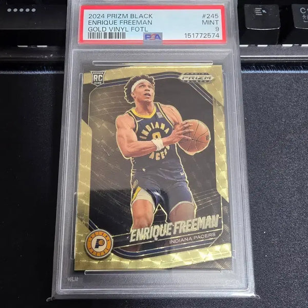 [BUNJANG] PSA 9 Endrick Premier League Gold Vinyl Rookie Card /5 / PSA 9 2024-25 프리즘 엔드릭 프리먼 골드 비닐 5한정