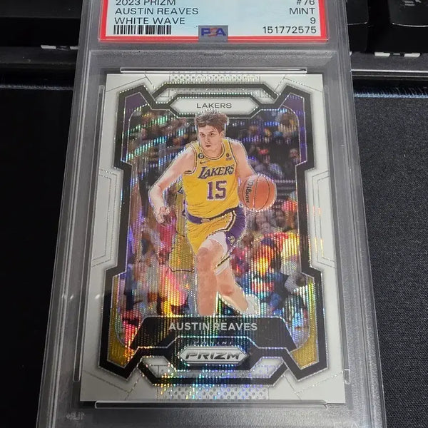 [BUNJANG] 2023-24 Panini Prizm Austin Reaves White Wave #38 (PSA 9) / PSA 9 2023-24 프리즘 오스틴 리브스 화이트 웨이브 38한정