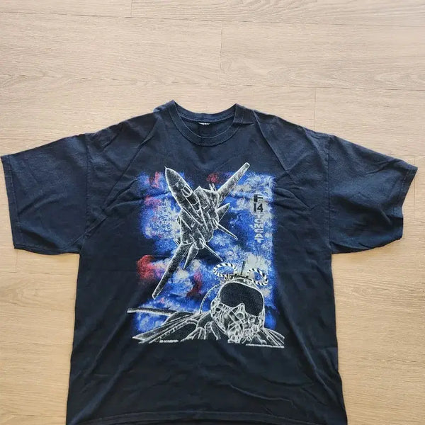 [BUNJANG] Top Gun F14 Tomcat T-Shirt Size 110 / 탑건 F14 톰캣 반팔 티셔츠 110