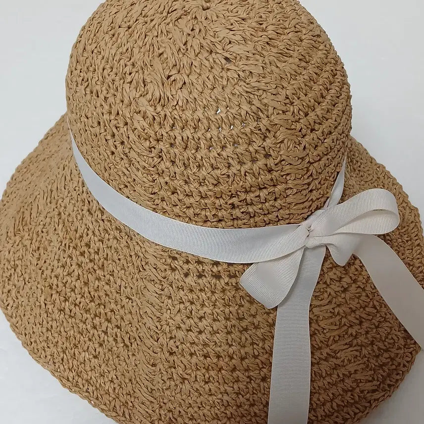 [BUNJANG] Hazzys Strap Rattan Bucket Hat / (F) 헤지스 스트랩 라탄 버킷햇 벙거지