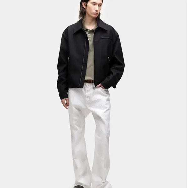 [BUNJANG] COOR Vintage Flare White Denim Pants / [L] 쿠어 빈티지 플레어 화이트 데님팬츠