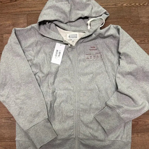 [BUNJANG] Maison Margiela Grey Zip-Up Hoodie / 메종 마르지엘라 후드 집업 그레이