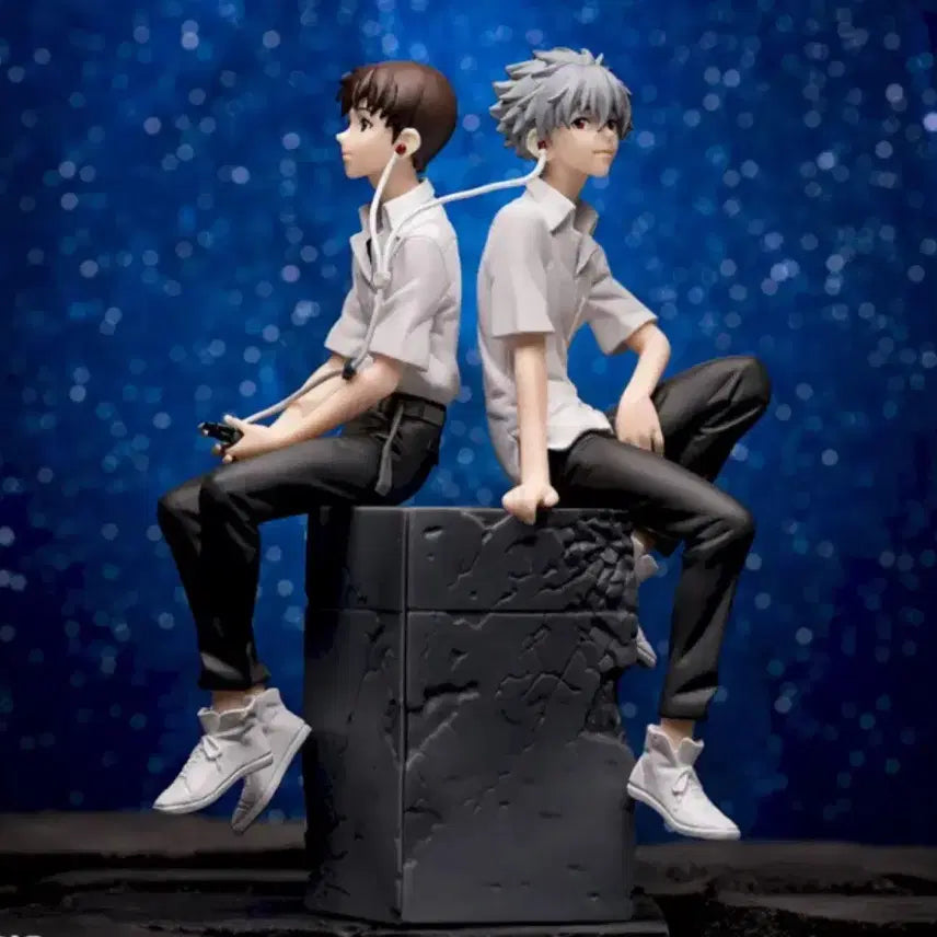 [BUNJANG] Evangelion Shinji & Kaworu Figure Set / 급처) 에반게리온 신지 카오루 피규어
