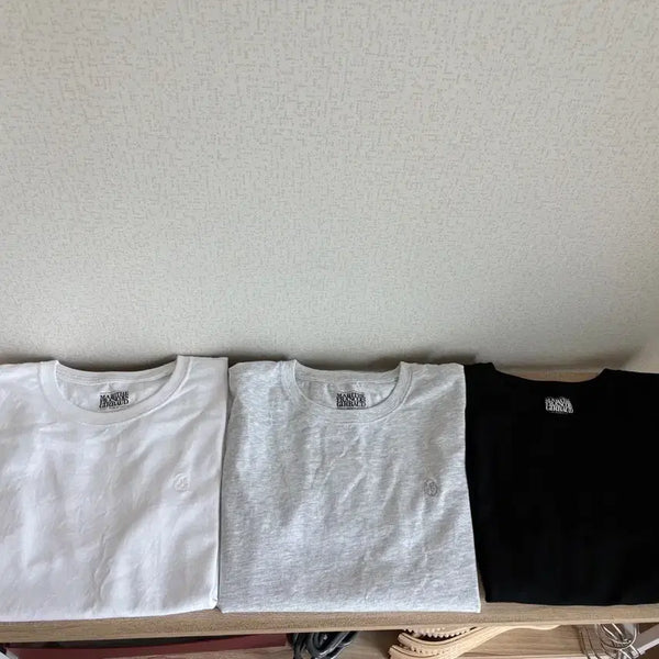 [BUNJANG] Marithe Francois Girbaud Women's 3-Piece Short-Sleeve T-Shirt Set / 마리떼 프랑소와 저버 여성 반팔티 3종 세트