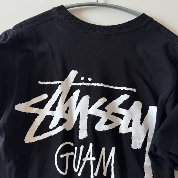 [BUNJANG] Stussy Guam Black T-Shirt Size S / 스투시 괌 블랙 사이즈s