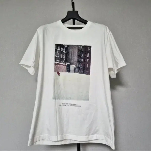 [BUNJANG] Uniqlo Saul Leiter Photo Printing Short Sleeve T-Shirt XL / 유니클로 솔라이터 포토 프린팅 반팔티 XL