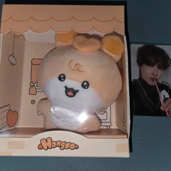 [BUNJANG] ATEEZ MightyZ Baby Hongjoong Plush Doll / 에이티즈 마이티즈 베이비 홍요 홍중 개봉 인형