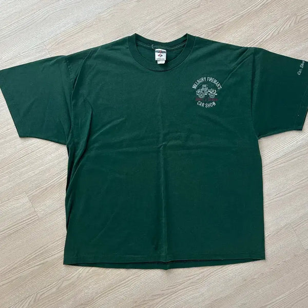 [BUNJANG] Millbury Fireman's Car Show Graphic T-Shirt / 반팔티