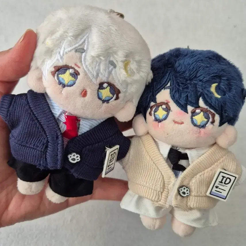 [BUNJANG] 10cm Doll Uniform Beige Outfit / 10cm 인형옷 교복 베이지