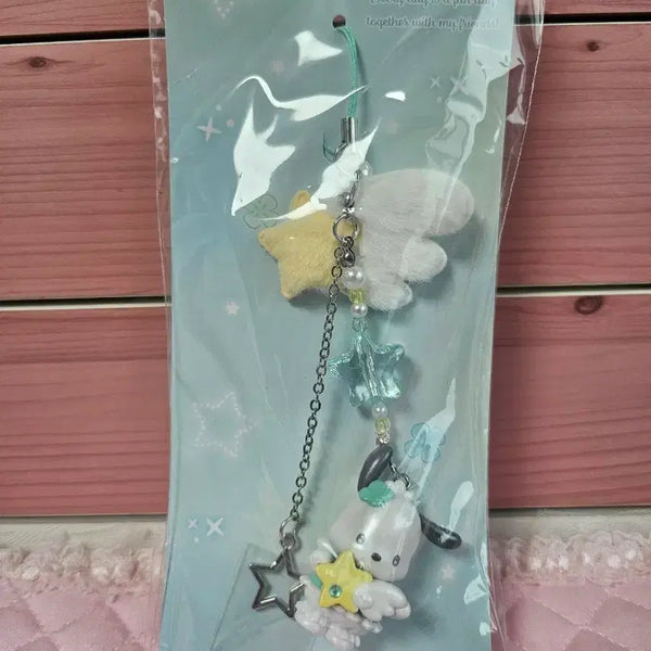 [BUNJANG] Sanrio Pochacco Sparkling Series Strap Charm / (일본정품) 산리오 반짝반짝 시리즈 스트랩 포차코