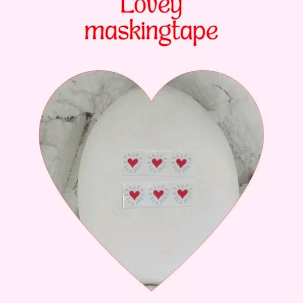 [BUNJANG] Iminit Lovey Green Ribbon Washi Tape / 아이민잇 러비, 그린리본 마테띵