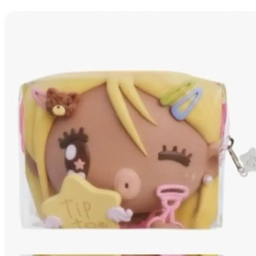 [BUNJANG] Tiptoe Haibibi Hawaiian Girl Pouch / 팁토우 하와이걸 파우치 새상품