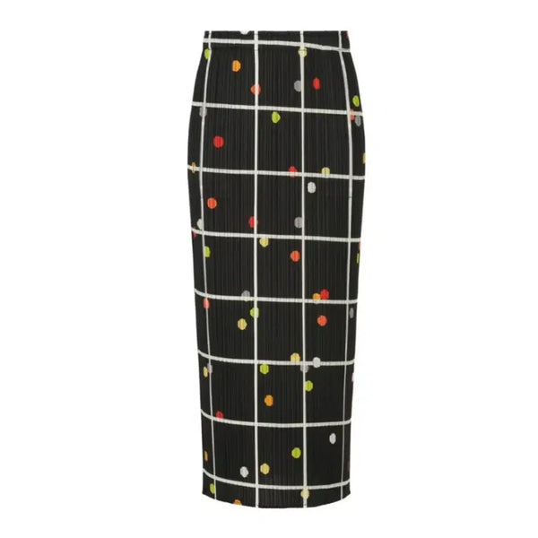 [BUNJANG] Pleats Please Crossing Dot Skirt Size 3 / 플리츠플리즈 크로싱도트 스커트(3사이즈)