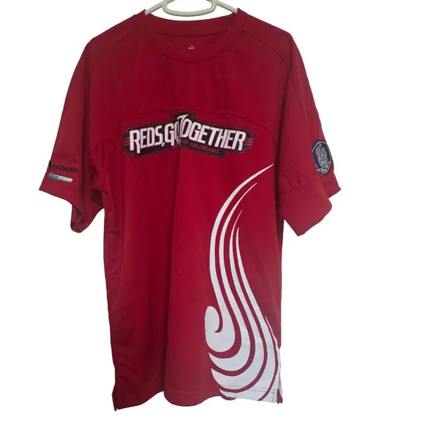 [BUNJANG] Basic House National Team Red Devils T-Shirt (L) / 베이직하우스 국대 붉은 악마 티셔츠 (L)