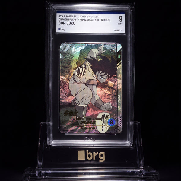 [BUNJANG] Dragon Ball Divers 40th Anniversary Son Goku Parallel Card (BRG 9) / BRG 9 드래곤볼 다이버스 40주년 초레어 '손오공' 페럴렐 카드