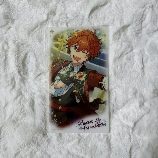 [BUNJANG] Ensemble Stars Wonderland Photocard Akihoshi Subaru Trickstar Chinese Star Winter Clear Card / 앙스타 원더랜드 포토카드 아케호시 스바루 트릭스타 중스타 겨울 클카 하코