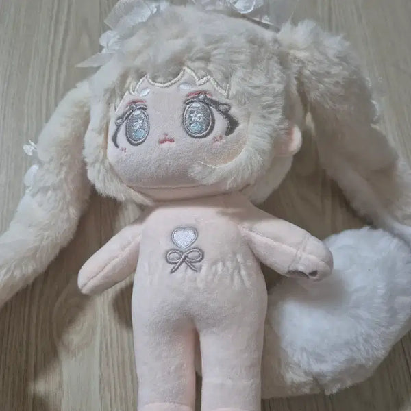 [BUNJANG] 20cm Unstuffed Cotton Doll with Detachable Tail / 20cm 무속성 솜인형