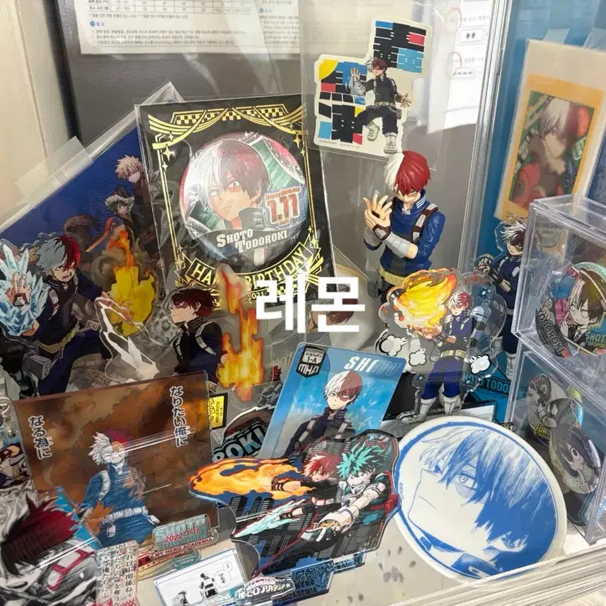 [BUNJANG] Todoroki Shoto My Hero Academia Bundle Set / 나히아 토도로키 쇼토 일괄 판매
