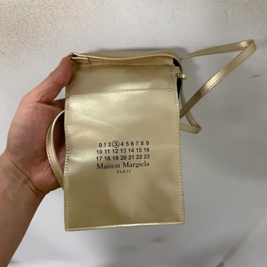 [BUNJANG] Maison Margiela Gold Crossbody Bag / 메종 마르지엘라 골드 크로스백