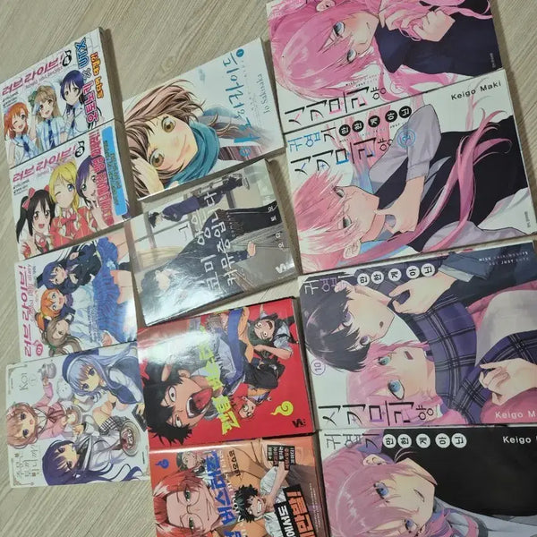 [BUNJANG] Used Manga Set (12 Volumes) / (택포)만화책 12권 일괄 판매