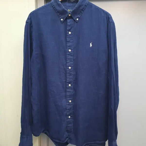 [BUNJANG] Polo Ralph Lauren Linen Shirt XL (Fits 110-115) / 폴로랄프로렌 린넨 셔츠 110~115