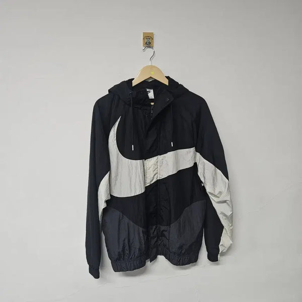 [BUNJANG] Nike Big Swoosh Windbreaker Jacket / [L] 나이키 빅스우시 바람막이 자켓