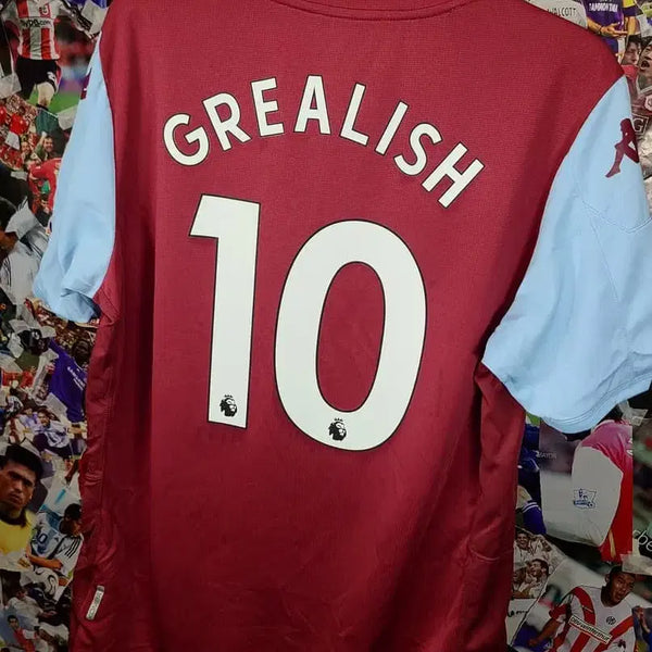 [BUNJANG] Aston Villa 2019-2020 Jack Grealish #10 Football Jersey XL / 아스톤빌라 19-20 그릴리쉬 유니폼