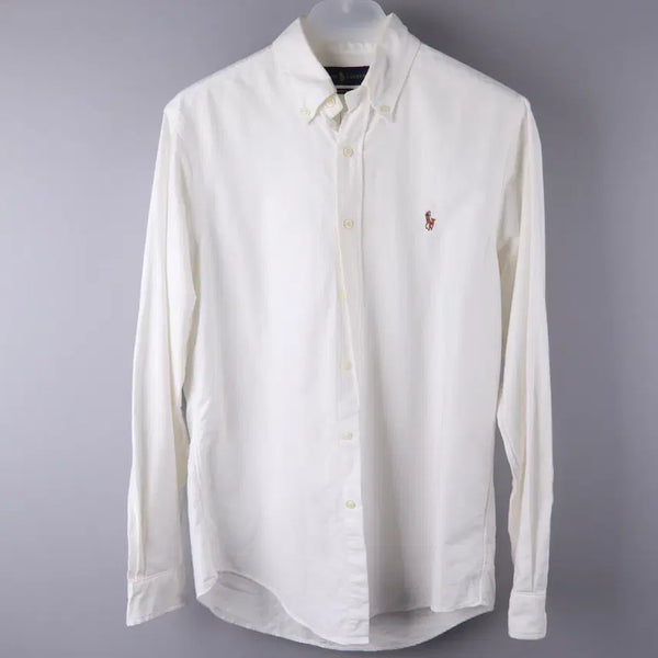 [BUNJANG] Polo Ralph Lauren Classic Fit Oxford Shirt White (S) / 폴로 랄프로렌 클래식핏 옥스포드 셔츠 화이트 (S)