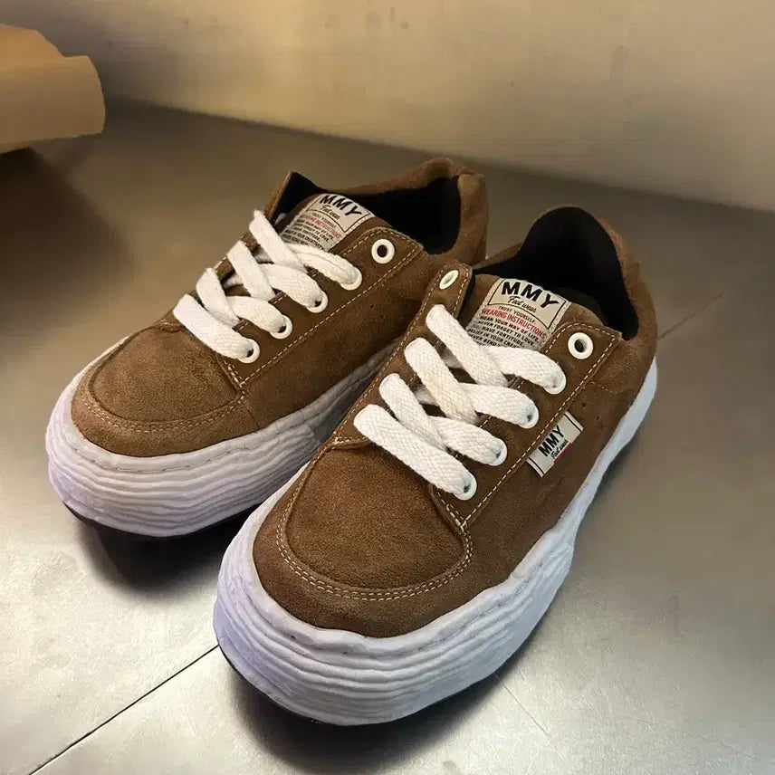 [BUNJANG] Mihara Yasuhiro Oliver Suede Brown Size 42 / 미하라 야스히로 올리버 42사이즈 스웨이드 브라운