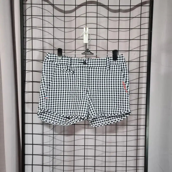 [BUNJANG] Adidas Women's Seersucker Shorts Pants XS / 아디다스 골프 반바지 여성 시어서커 쇼츠 팬츠 XS