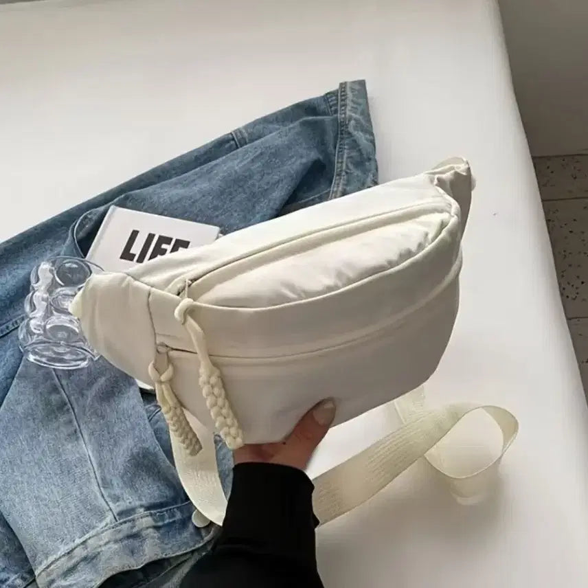 [BUNJANG] Nylon Crossbody/Chest Bag / 데일리 크로스백/체스트백 (새 상품)