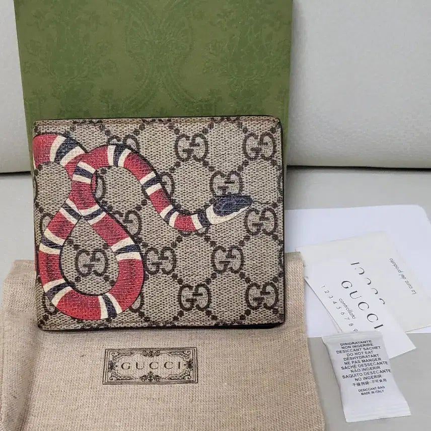 [BUNJANG] Gucci Snake Wallet / 구찌 스네이크 장지갑 정품