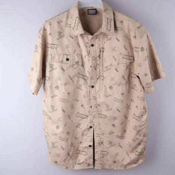[BUNJANG] Discovery Pocket Short Sleeve Shirt (Size 100) / 디스커버리 포켓 반팔 셔츠 (100)