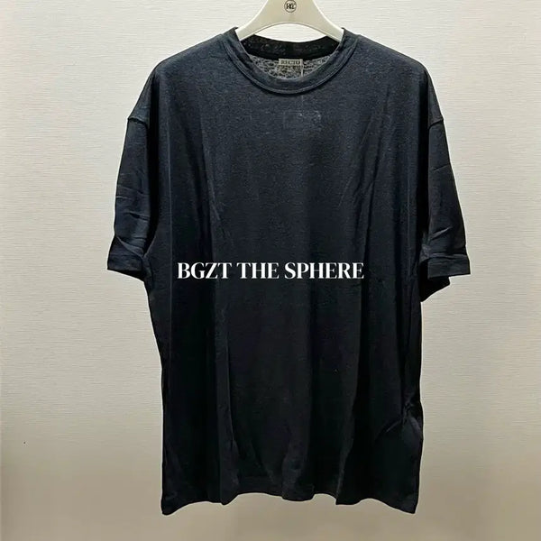 [BUNJANG] RECTO 26SS Linen Blend Loose Fit T-Shirt Indigo Navy / 렉토 26SS 린넨 블렌드 루즈핏 티셔츠 인디고 네이비