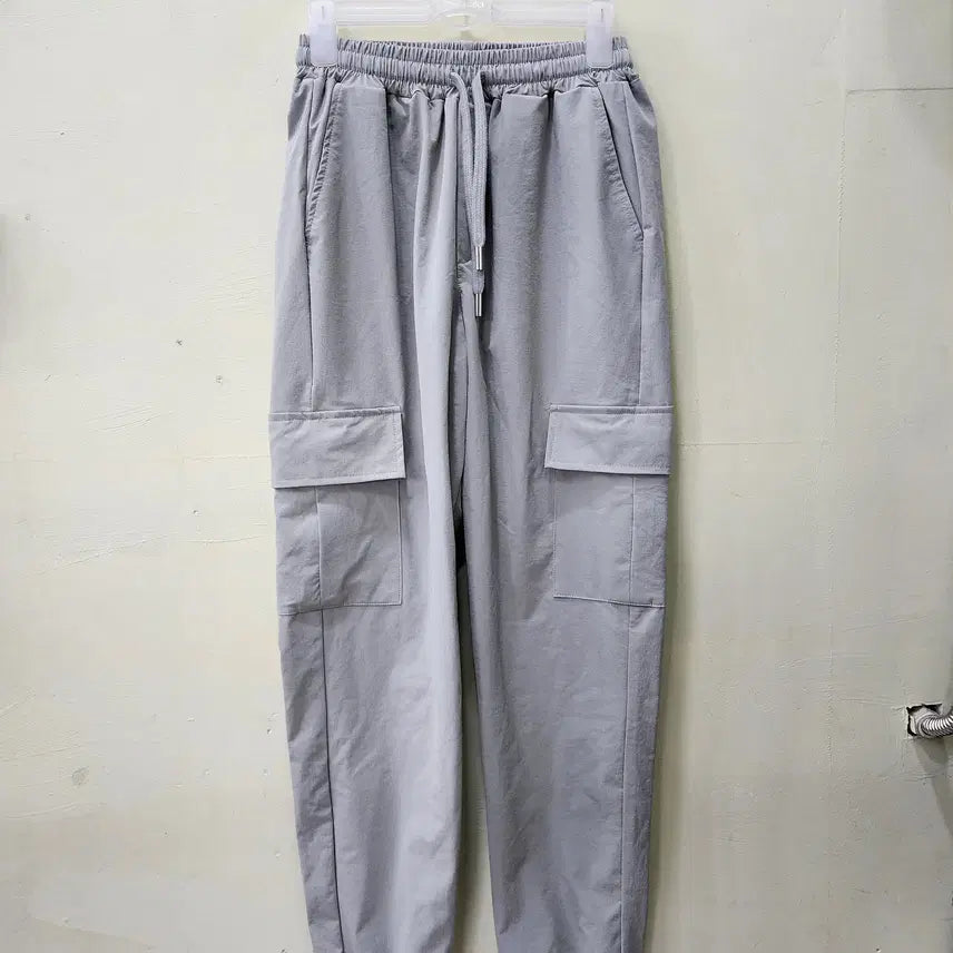 [BUNJANG] Code Cargo Pants Grey M / code: 카고 팬츠 그레이 M
