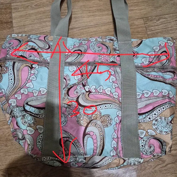[BUNJANG] FILA GOLF Paisley Pattern Tote Bag / FILA GOLF 토트백 패턴 가방