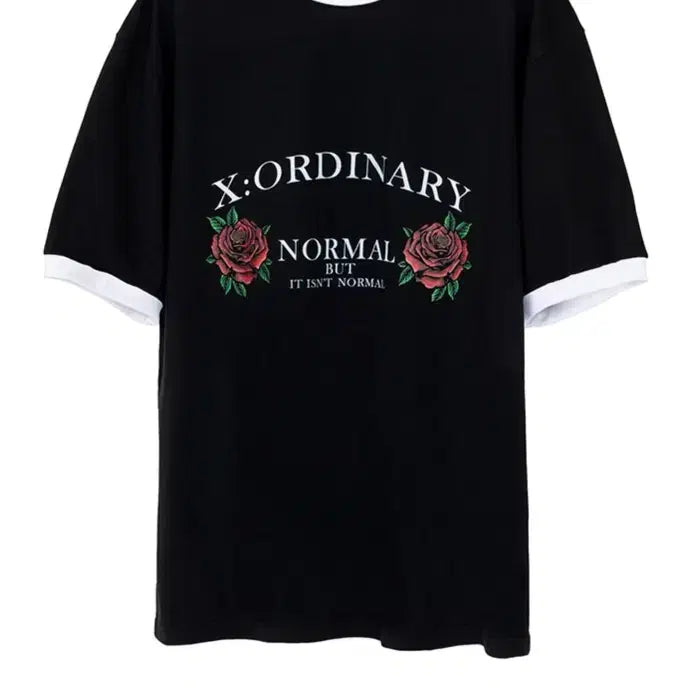 [BUNJANG] X ORDINARY Rose T-Shirt / 엑스오디너리 로즈 티셔츠