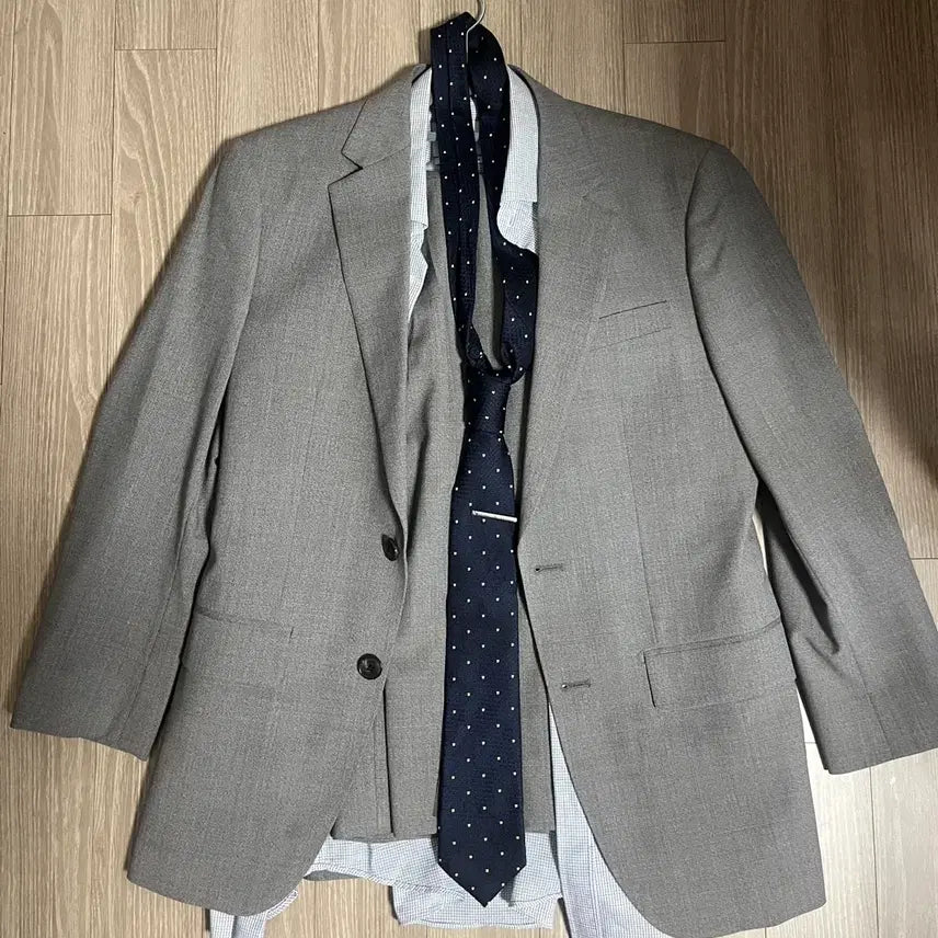 [BUNJANG] AND'Z Men's Full Suit Set (Size 95) / 앤드지 AND Z 남성 정장 풀세트 (95)