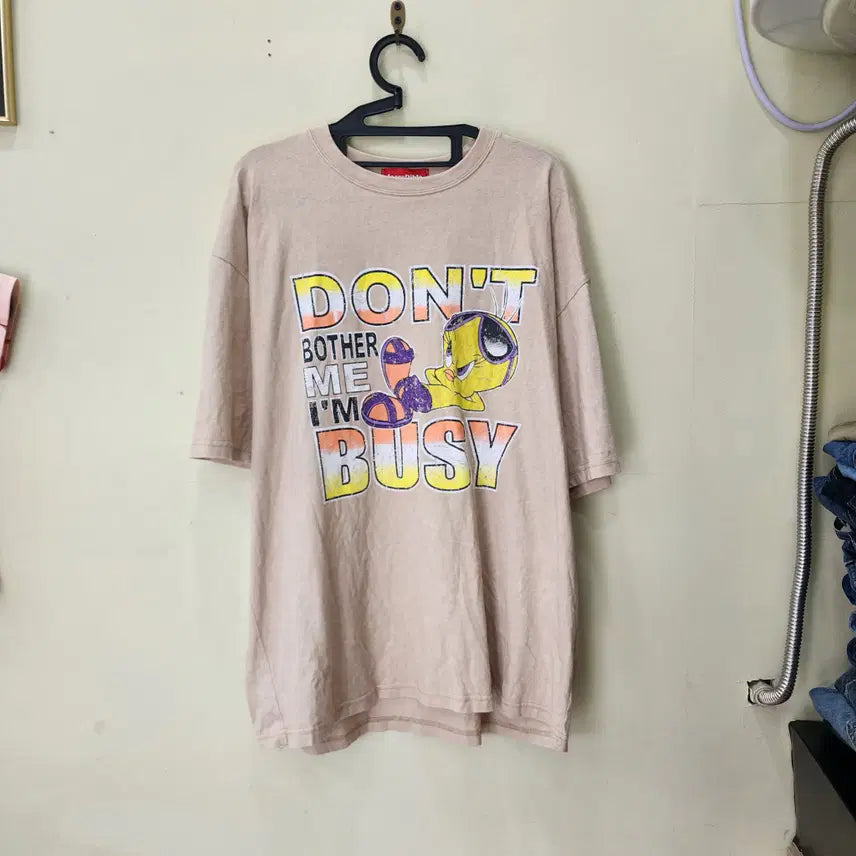 [BUNJANG] IncreDible Short Sleeve T-Shirt Beige / IncreDible 반팔 베이지 95
