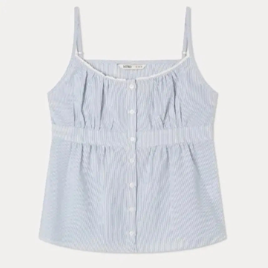 [BUNJANG] MIXXO Shirring Sleeveless Blouse / 미쏘 셔링 나시 블라우스 mix